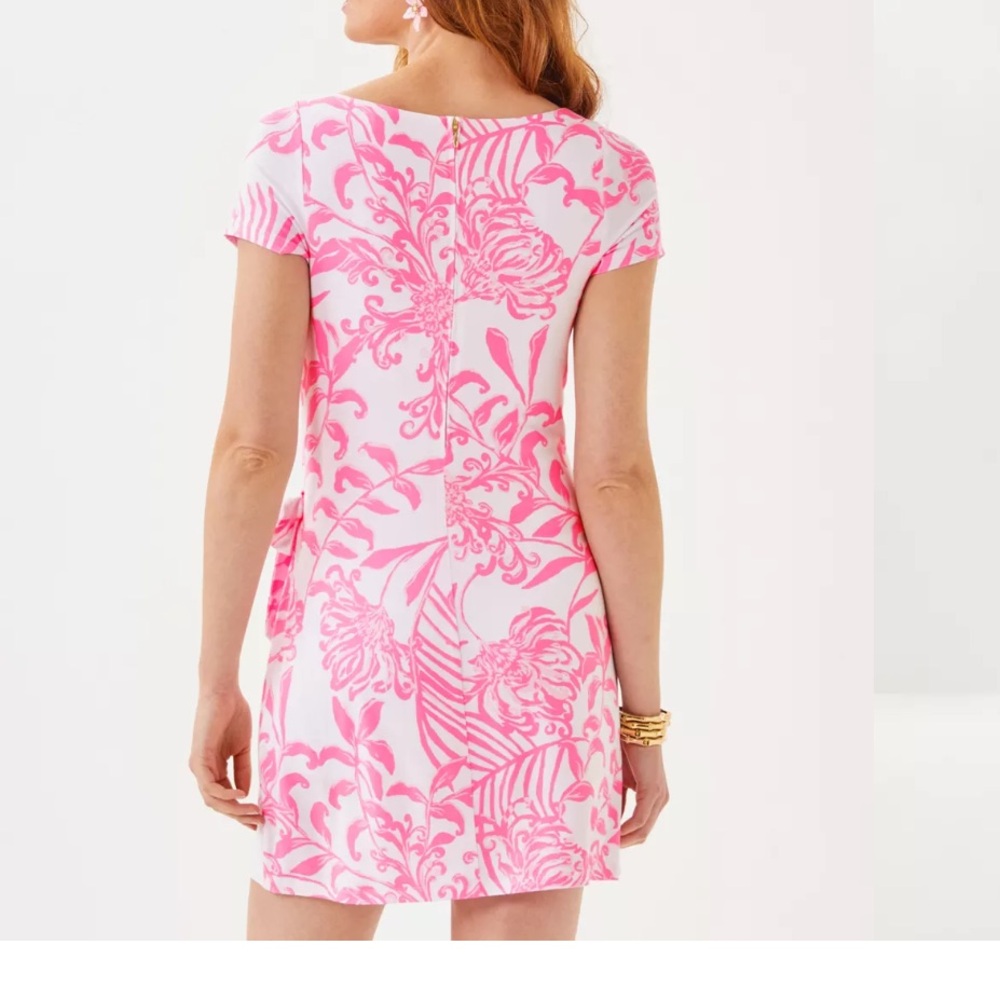 Lilly Pulitzer Blaise Romper Dress And Tamara Shoulder Bag-Rousseau Pink-NWT - Picture 9 of 15
